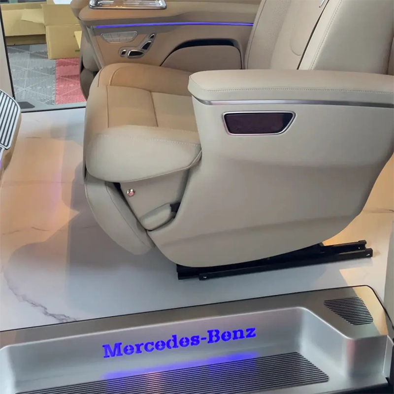 Mercedes-Benz V260, V260L, V300 Vito modifikasjon/oppgradering av aluminiumsgulv i flykvalitet